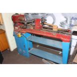 Power Tool Centre wood turning lathe.