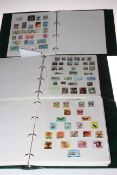 Four stamp albums including early Persia, Italy and Poland, Paraguay, Hungary perfin/overprints,