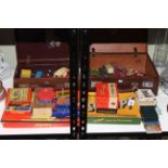 Diecast model cars, board games, postcards, snapshot booklets.