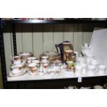 Collection of Royal Albert Old Country Roses, approximately fifty four pieces, Hornsea,