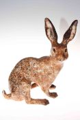 Winstanley Brown Hare, size 9 facing right.