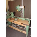 Hegner HDB 200XL wood turning lathe.