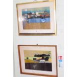Michael Atkins, two signed artists proofs,