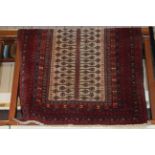 Eastern design rug, 1.52 by 1.00.