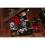 Collection of Diecast model cars including Meccano, Dinky, Polistil, Burago.