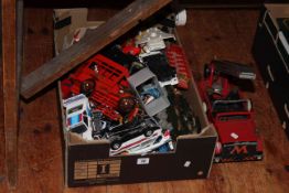 Collection of Diecast model cars including Meccano, Dinky, Polistil, Burago.