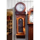 Early 19th Century mahogany thirty hour wall clock,