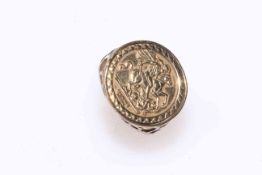 St. George medallion ring size U.