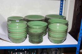 Collection of Habitat 'Pea' tableware.