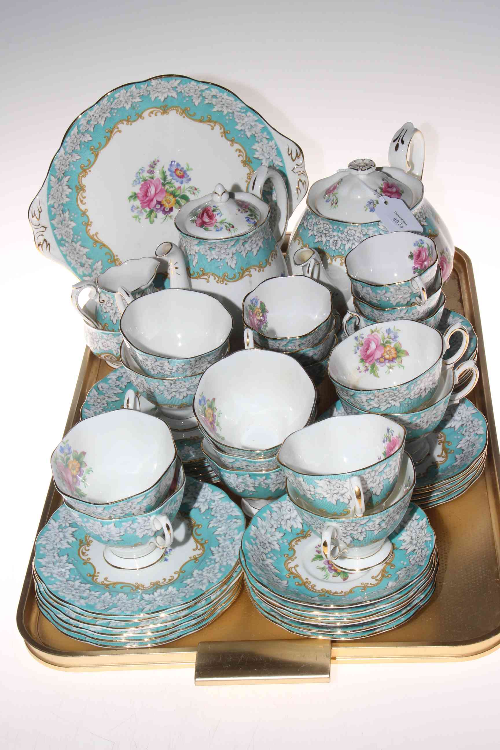 Royal Albert Enchantment, fifty pieces of tea china.