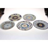 Five boxed Millennium plates including Royal Doulton, Royal Worcester, Wedgwood.