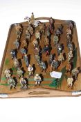 Collection of over forty Del Prado military figures.