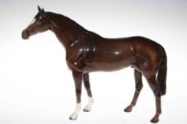 Beswick Brown Horse, 28cm by 35cm.