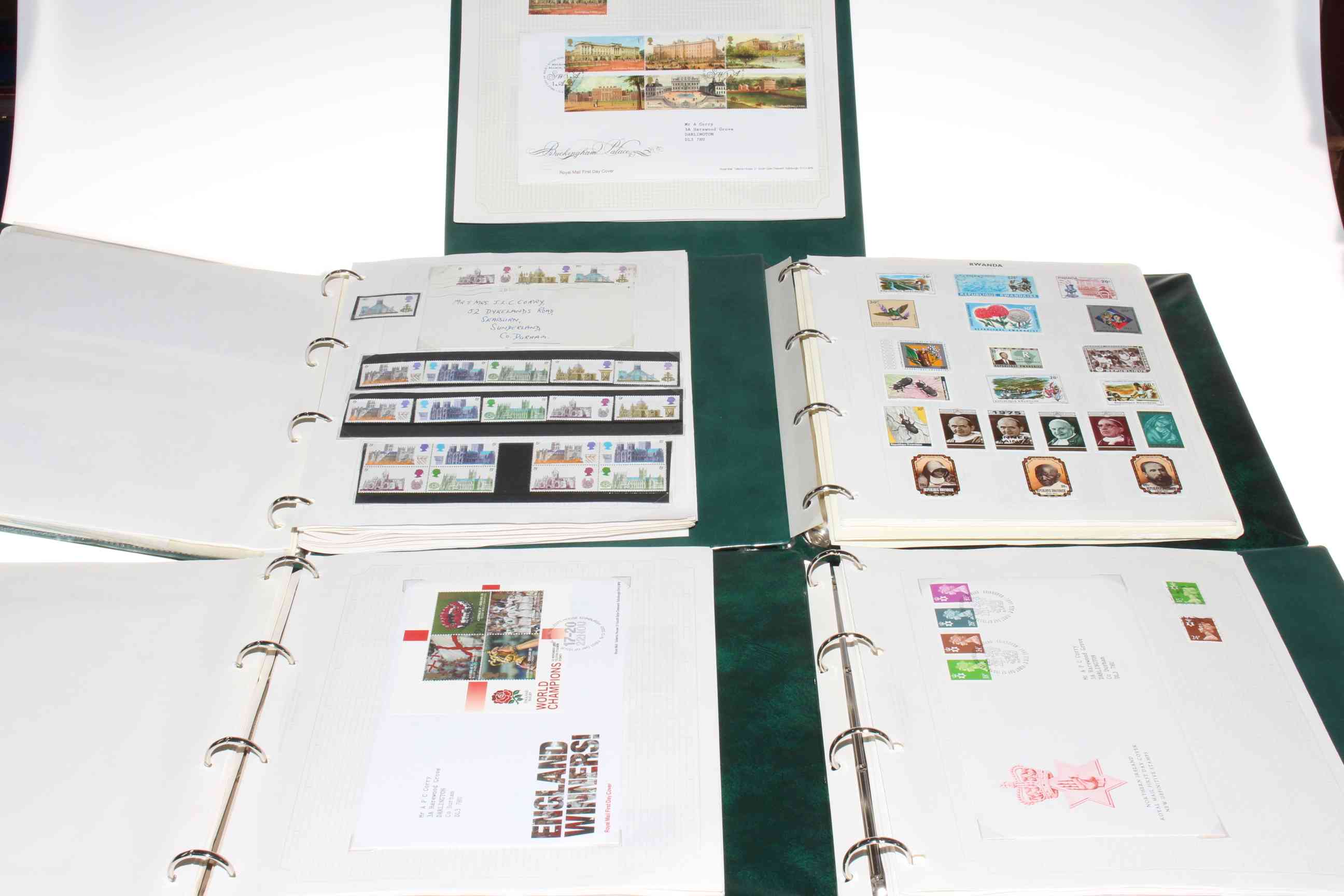 Five albums of FDCs and stamps including Tallents House Edinburgh, Concorde Supersonic Flown,