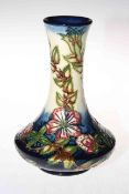 Moorcroft Blush Anemone vase, 20cm.