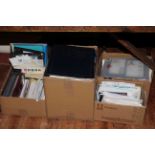 Large collection of first day covers and stamps in seven albums, loose and on cards,