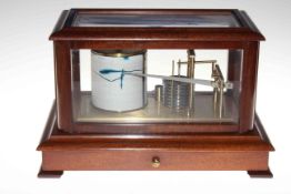 Mahogany cased barograph by Rapport, London.