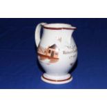 18th Century pottery named jug,