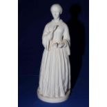 T. Hilary Bonham Carter Parian figure, Florence Nightingale, 43cm.