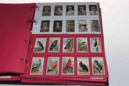 Two albums of full and part set Ogden's cigarette cards including Modern War Weapons,