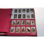 Two albums of full and part set Ogden's cigarette cards including Modern War Weapons,