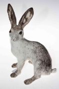 Winstanley Pottery Arctic Hare, size 6.