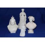 A commemorative bust celebrating Queen Victoria's Golden Jubilee 1897,