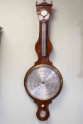 Early 19th Century mahogany barometer by J.