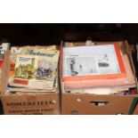 Collection of circa 1929 to 1970's car motoring magazines, including Motor (Show Special Number,