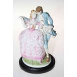 Royal Worcester 'The Flirtation', limited edition 893 of 2450.