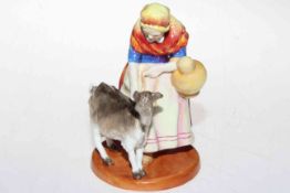 Royal Worcester 'The Old Goat Woman' 2886.