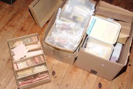 Two boxes of Worldwide stamps, mainly loose.