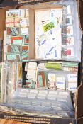 Collection of cigarette cards and tea cards (loose, part and full sets in sleeves and in booklets),