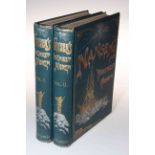 Nansens Farthest North (1898), two volumes with decorative boards.