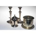 Electroplate baluster shape Argyle (gravy warmer),