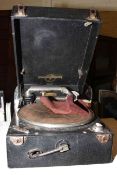 Columbia Grafonola table top gramophone.