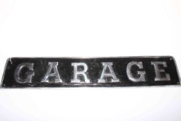 Garage sign, 68cm.