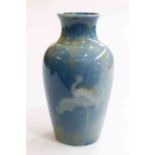 Royal Worcester Sabrina ware vase with cranes in water, shape No. 2226, date code for 1911, 15cm.