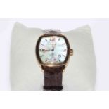 Arbutus gent's wrist watch with mother of pearl dial.