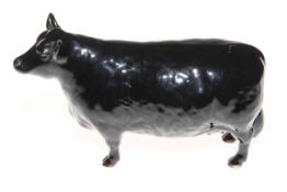 Beswick Aberdeen Angus cow.