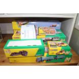 Ten Corgi Classics The Showmans Range and Chipperfield Circus boxed Diecast model toys and figures.