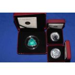 Royal Canadian mint boxed with COAs including 2008 sterling silver triangle milk delivery coin,