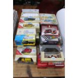 Collection of Corgi Classics and Corgi boxed Advertising and Delivery Trucks, Tankers, Vans,