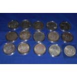 American USA Morgan Dollars and one dollar capsulated silver and uncirculated coins,
