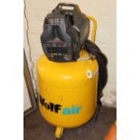 Wolf Air cylindrical compressor.