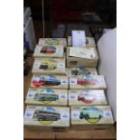 Corgi and Corgi Classics boxed Diecast bus model toys including Classic Commercials and Public