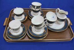 Royal Doulton 'Earlswood' twenty one piece tea set.