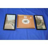 Small framed picture of Indian elephant and two Venice (3).