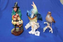 Royal Doulton Mask Seller, Goebel and Continental birds (3).