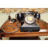 1954 BT Bakelite telephone, fully converted to modern usage.